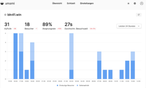 Umami Analytics