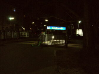 #wochenrueckblick KW 11 / 2024 - Bundesplatz am Abend