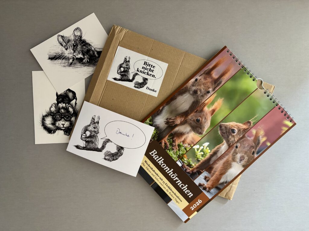 Balkonhoernchen 2026 kalender
