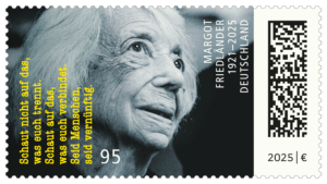 2025 Margot Friedlaender Briefmarke