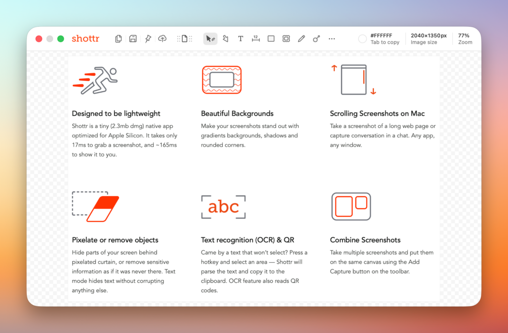 Shottr und eagle mac